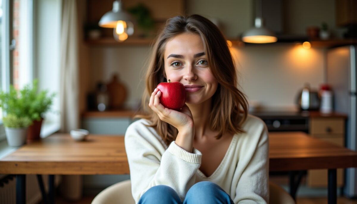 Déguster une pomme le soir pour perdre du poids : avantages et astuces à connaître